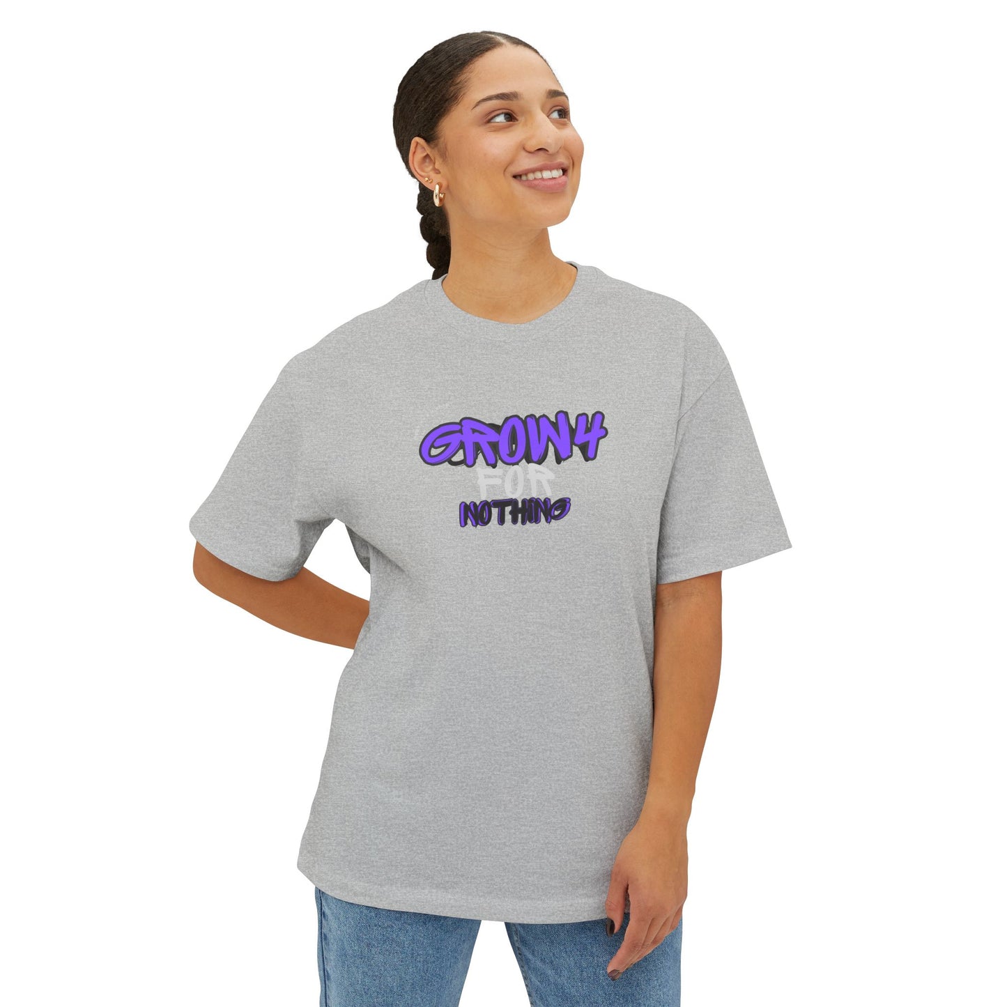 Unisex GROW4NOTHING Oversized T-Shirt - Relaxed Fit