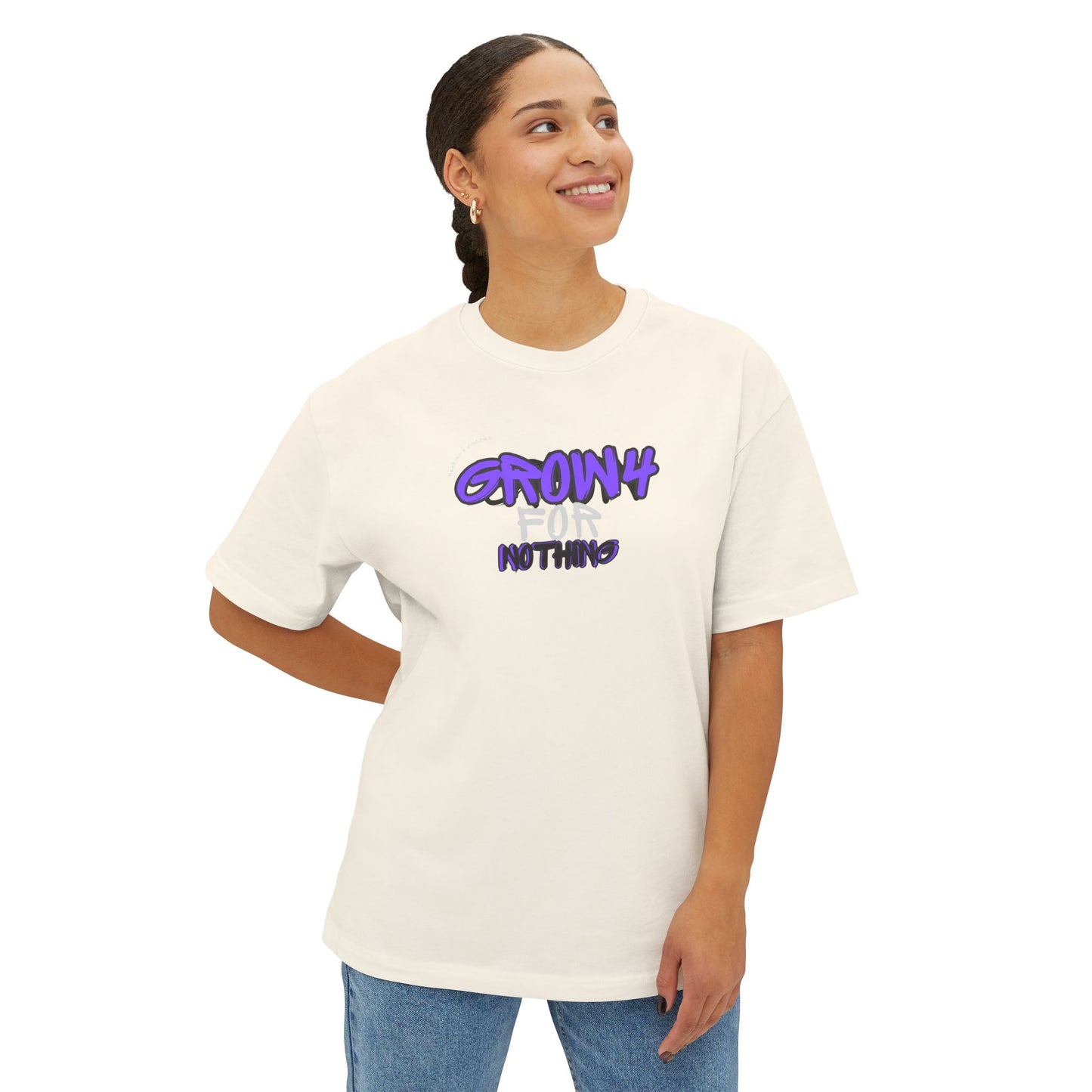 Unisex GROW4NOTHING Oversized T-Shirt - Relaxed Fit